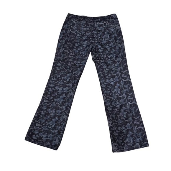 Chase 54 Black Camo Print Performance Pants Size 8 Women’s - Picture 3 of 6